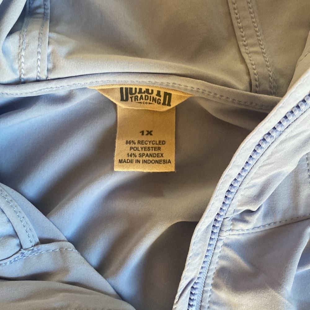 Duluth Trading Co women’s windbreaker. Size 1X - Picture 2 of 3